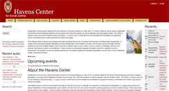 Desktop Screenshot of havenscenter.org