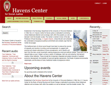Tablet Screenshot of havenscenter.org